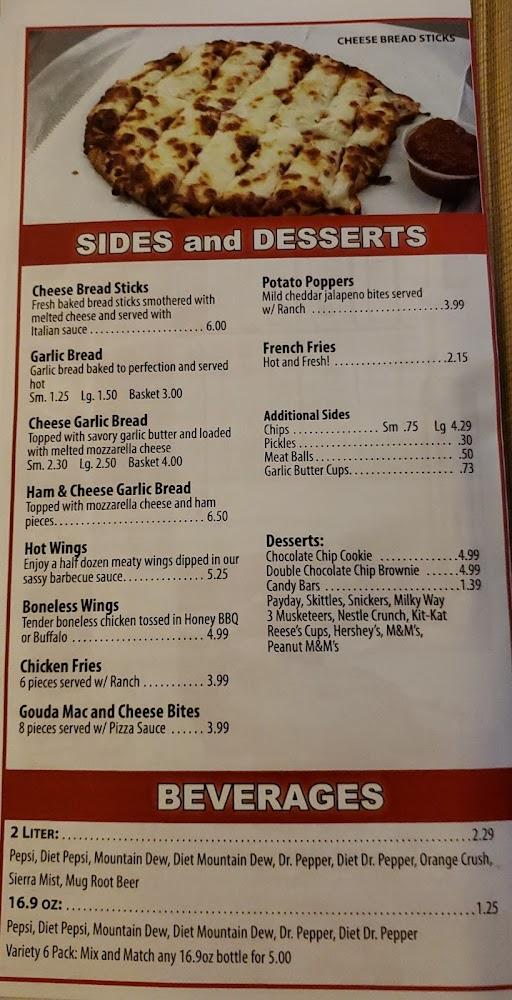 My Dad's Pizzaria 3 Menu image 2